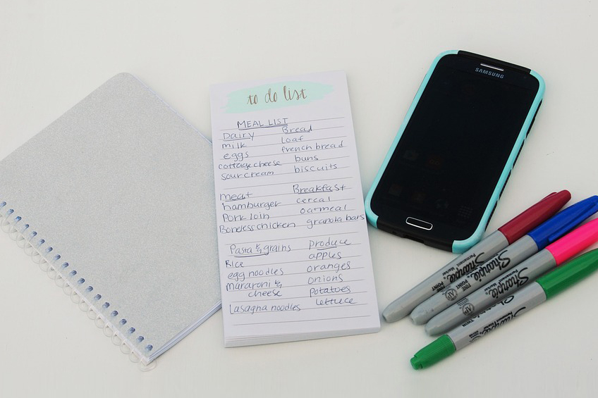 shopping list