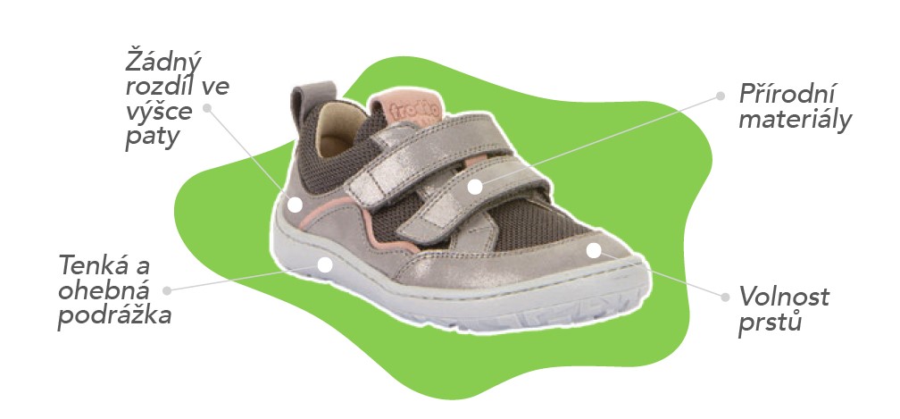 Vlastnosti barefoot obuvi