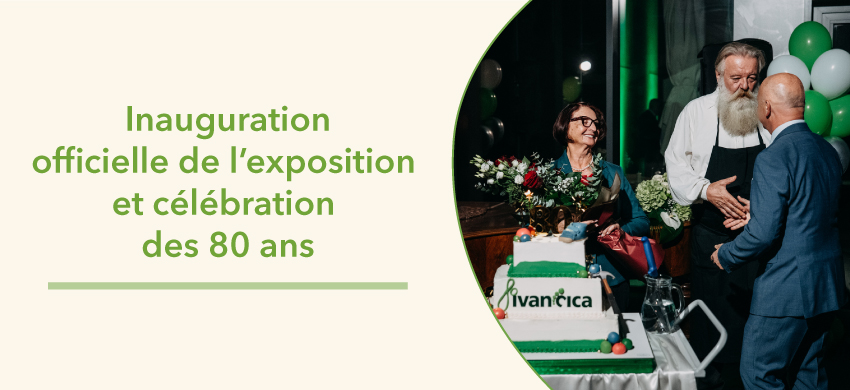 Inauguration officielle de l’exposition et célébration des 80 ans