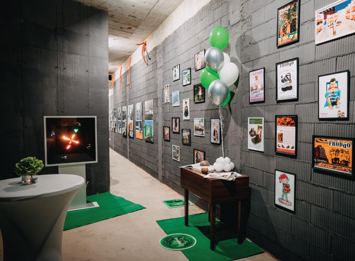 Exhibition of historical photographs