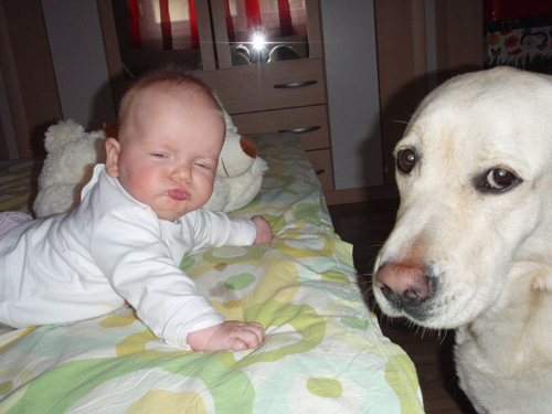 kala mi je dala pusicu..... image